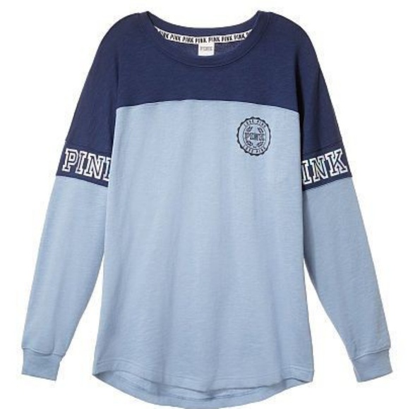 PINK Victoria's Secret Tops - NWOT VS Varsity Crew Pullover